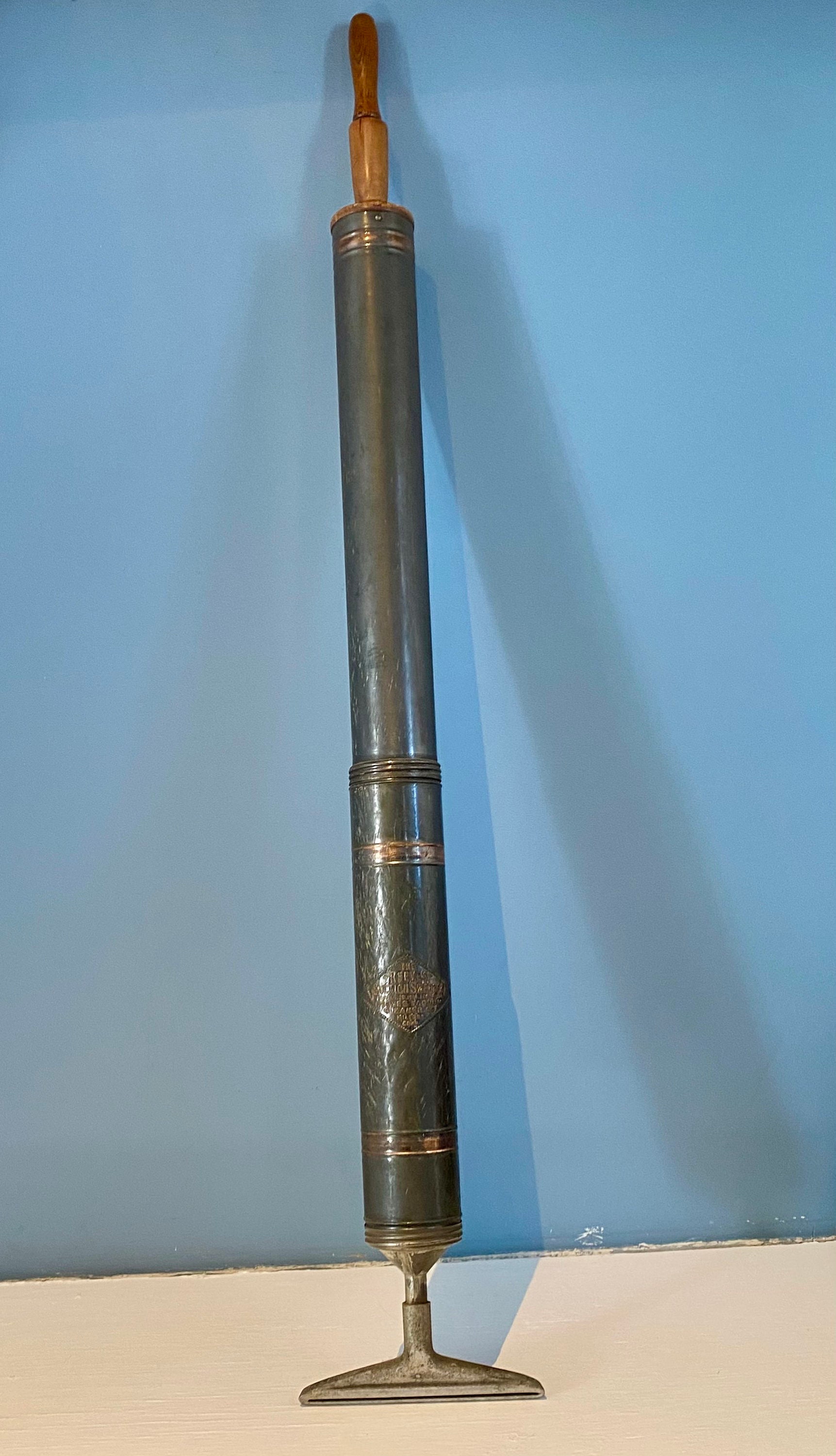 Antique Hand Pump Reeves Suction Sweeper Vacuum Cleaner Etsy