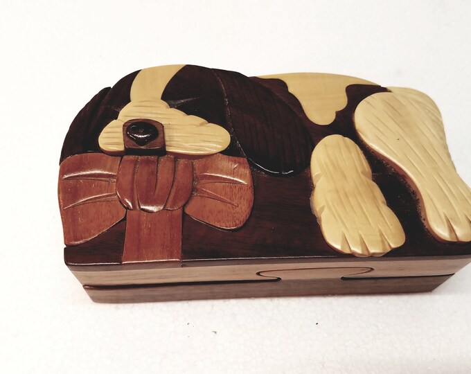 Puzzle Box With Exotic Hardwoods Etsy