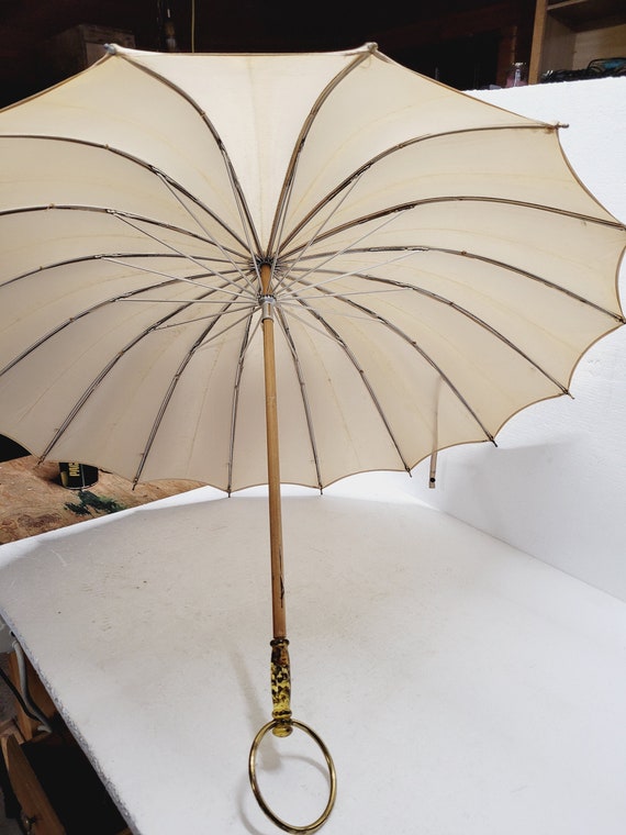 Antique Silk Umbrella Parasol