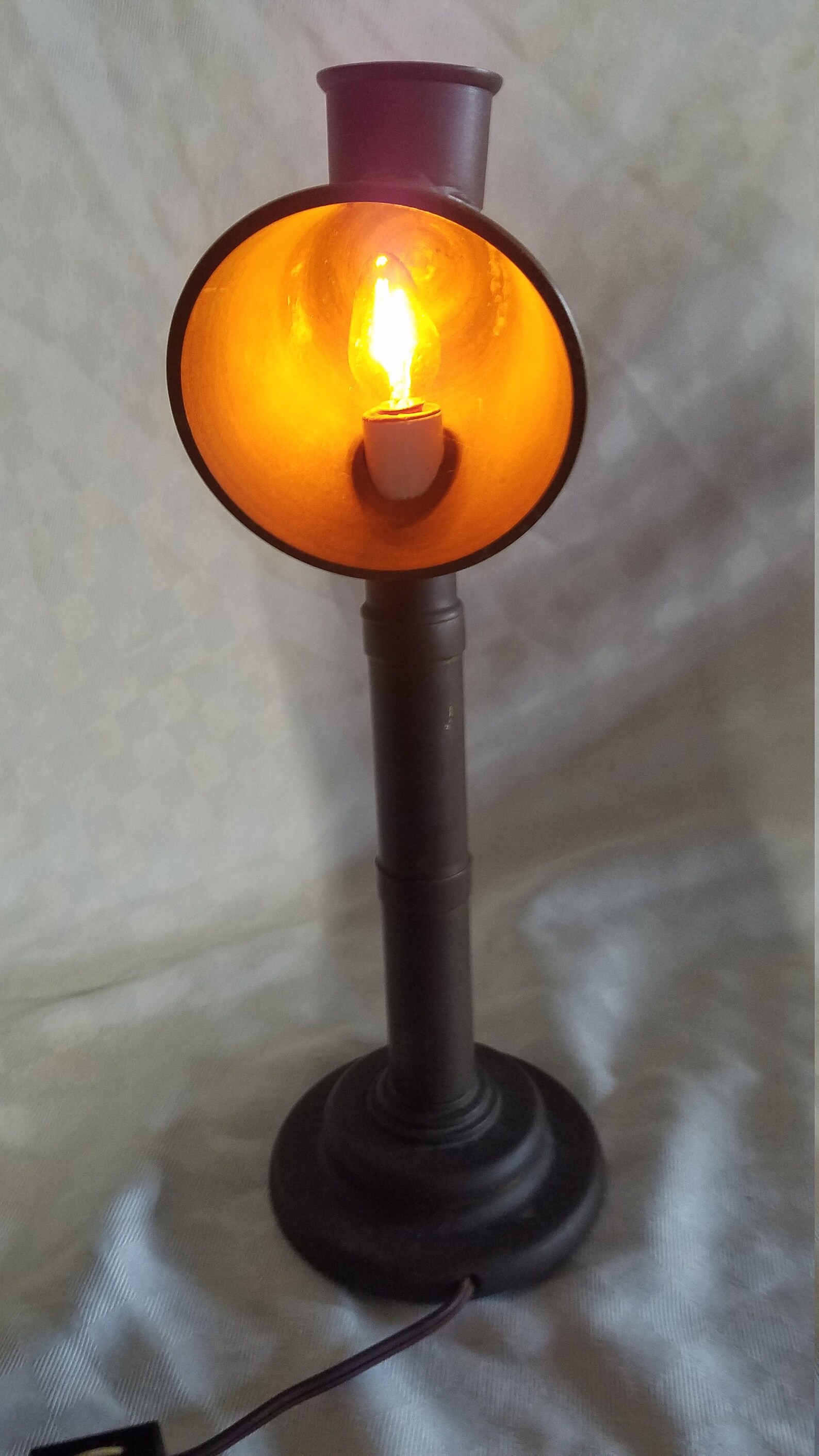 Unique Vintage Candlestick Night Light Etsy