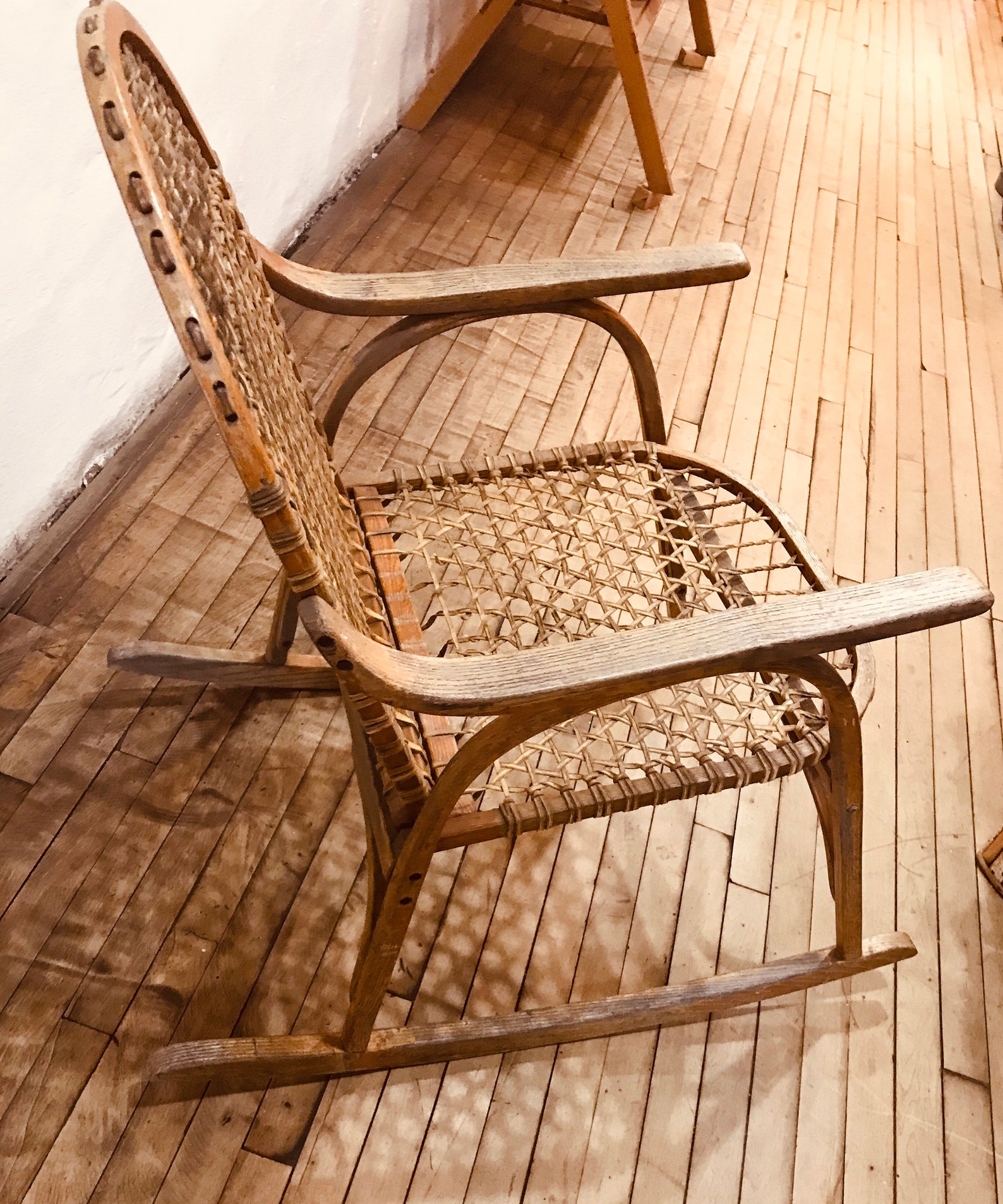 Vermont Tubbs Snowshoe Rocking Chair Vintage Rocking Chairs Etsy
