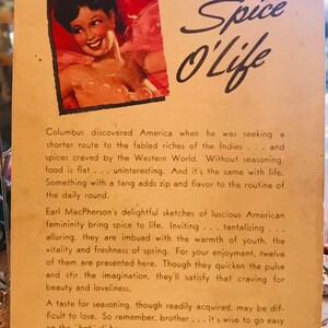 Earl Macpherson Artist's Sketch Pad Calendar Wwii/pin up Girls