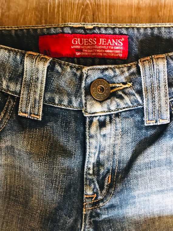 Guess Jeans Vintage Guess Junior Jeans Sz 29 Boot… - image 3