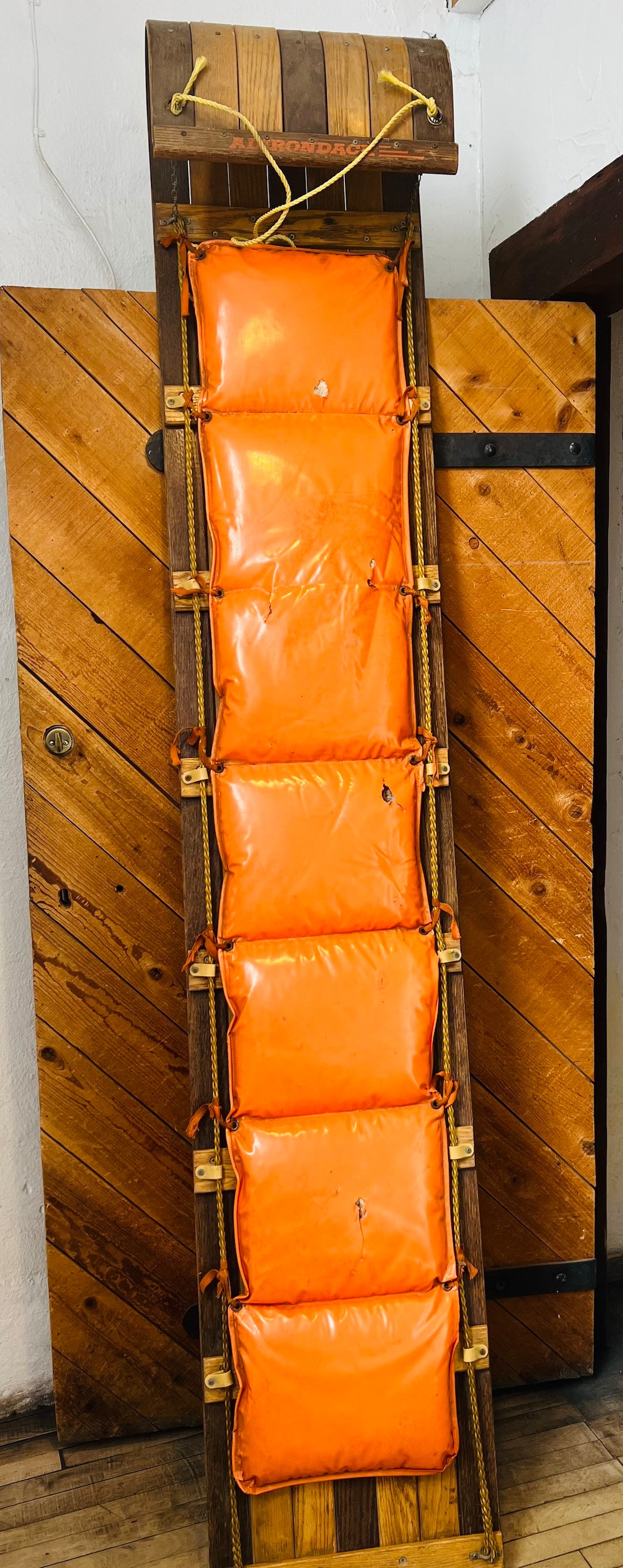 Vintage Adirondack Toboggan Vintage Sleds Toboggans Cabin Decor Lake