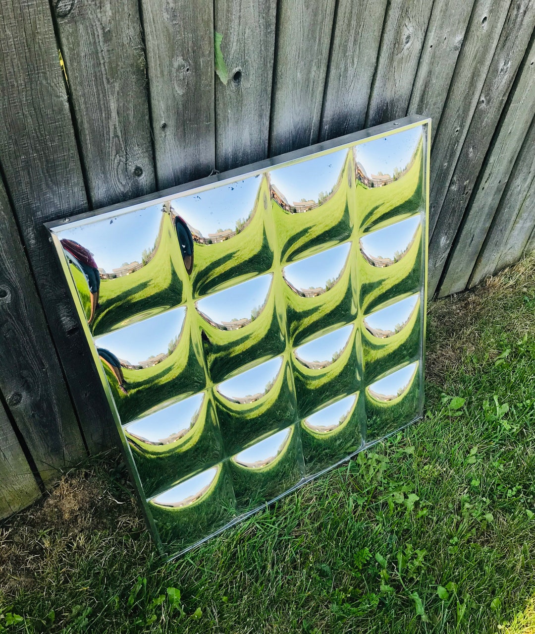 MCM Bubble Mirror/concave Bubble Mirror/retro Space Age Mod Bubble