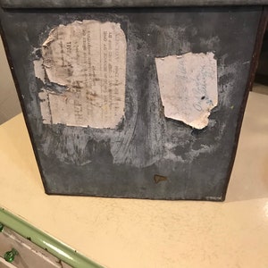 Egg Crate Metal Storage Shipping Container Box Trunk Primitive Rustic Farmhouse Decor Farm Crates Wedding 1940s Industrial Galvanized