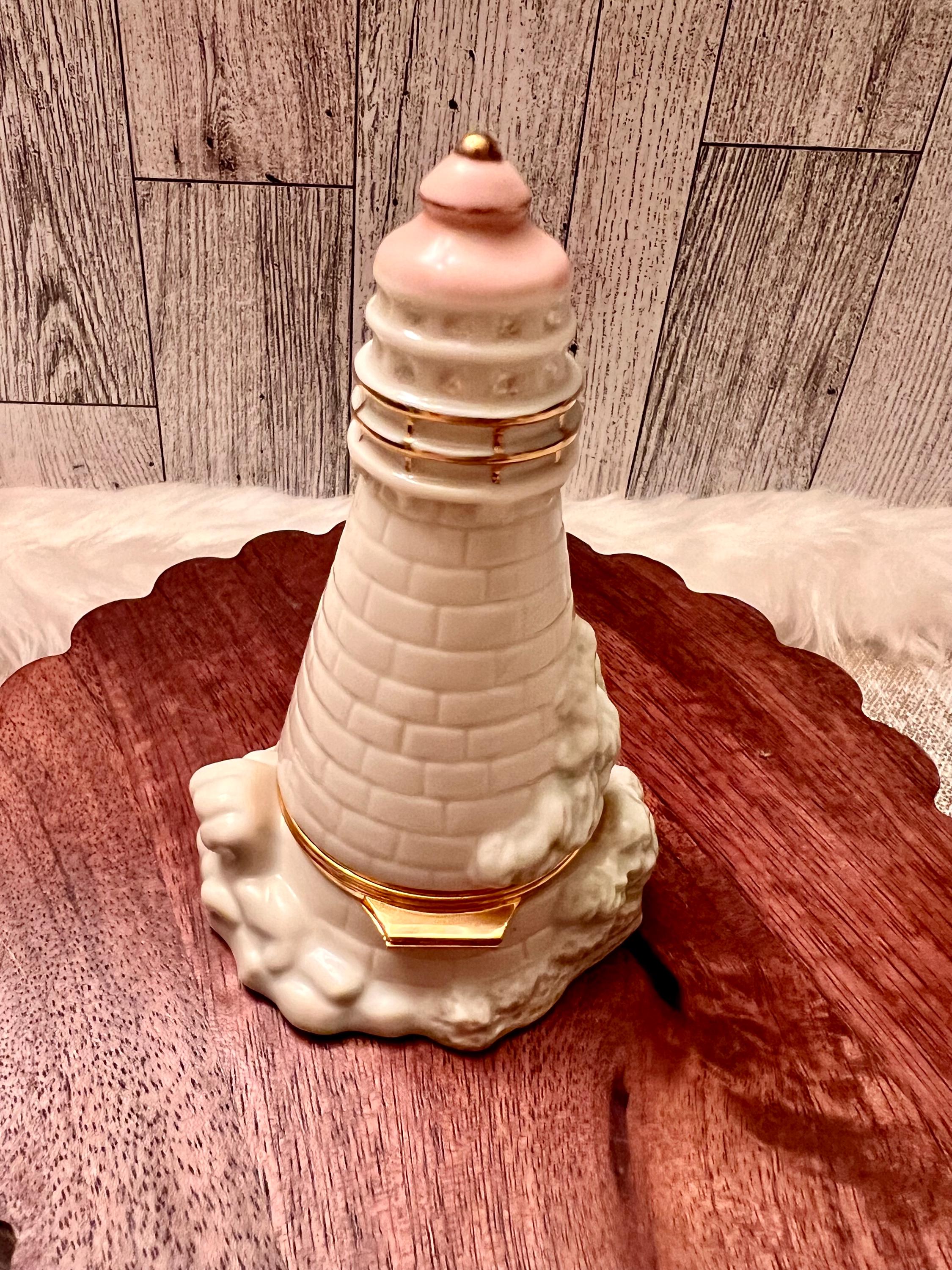 Lenox Lighthouse Trinket Box the Light in the Harbor Treasure
