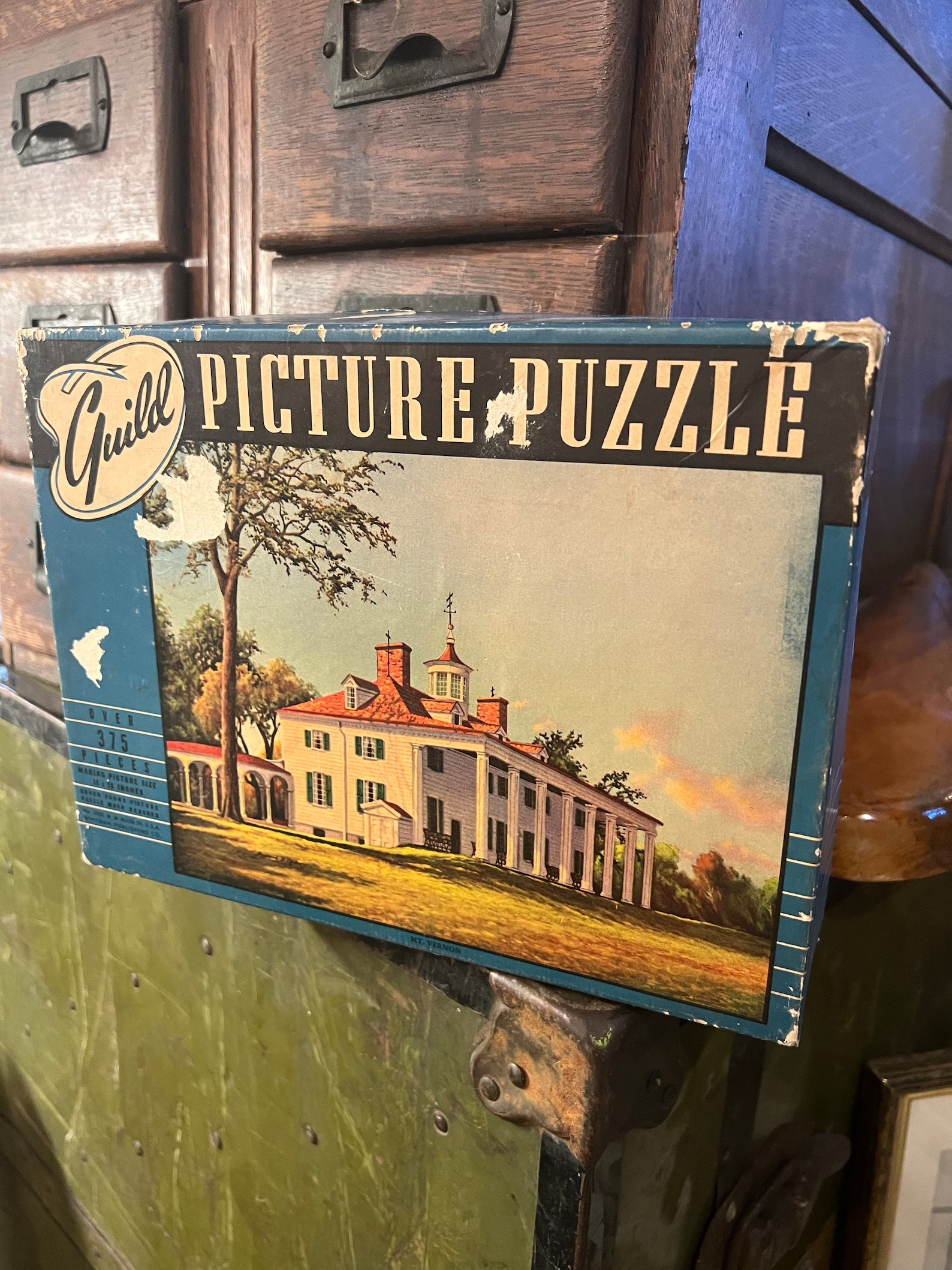 Vintage Guild Picture Puzzle Picture Puzzles Jigsaw Puzzles Etsy