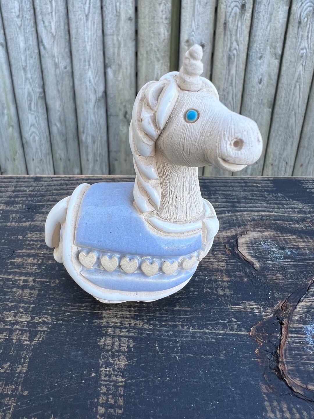 Artesania Riconada Unicorn Figurine With Hearts Mystical Creatures ...