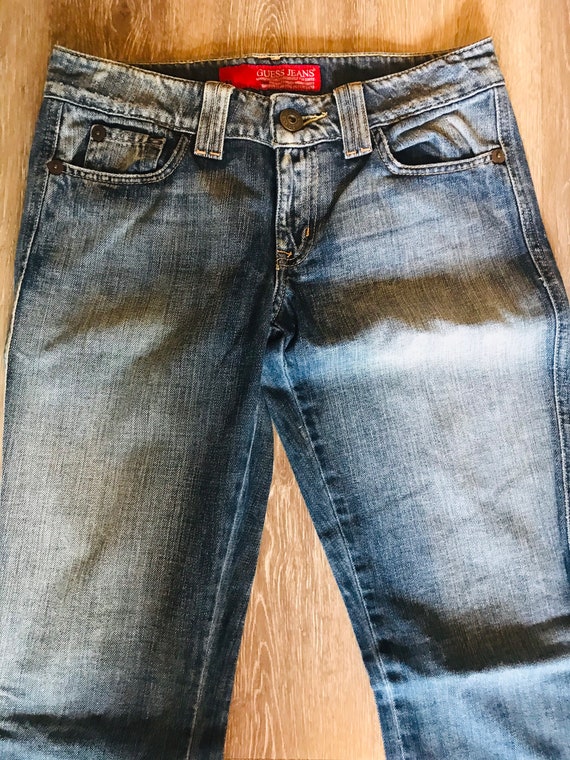 Guess Jeans Vintage Guess Junior Jeans Sz 29 Boot… - image 6