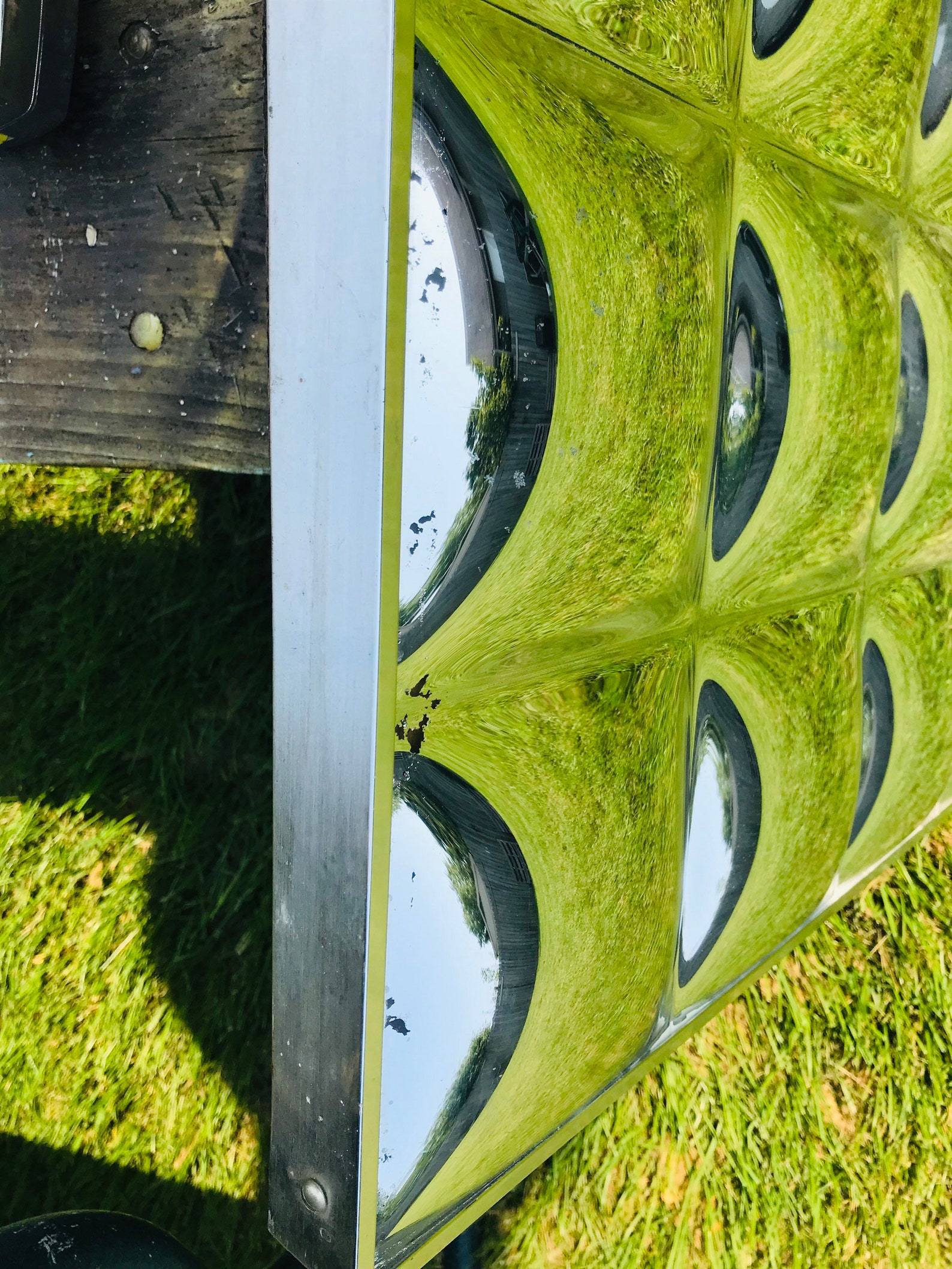 MCM Bubble Mirror/concave Bubble Mirror/retro Space Age Mod Etsy Canada