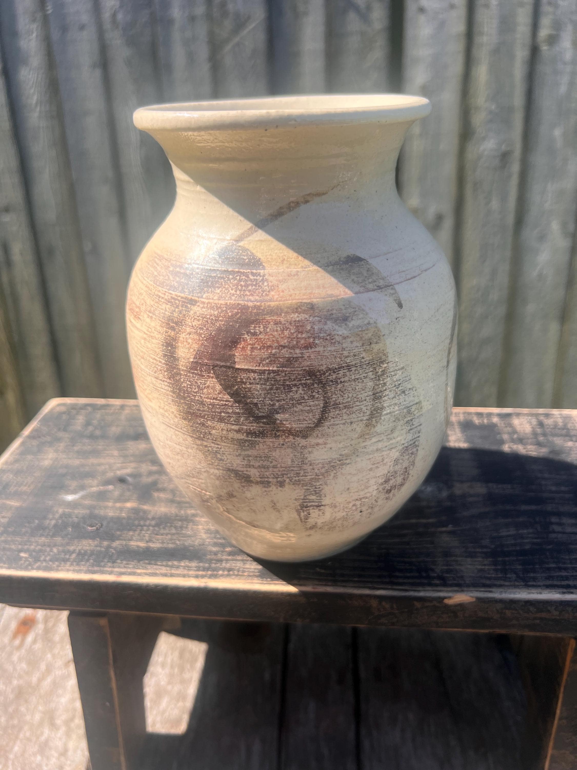 Petoskey Art Pottery Vase Flower Vases Earth Tones Natural Organic…
