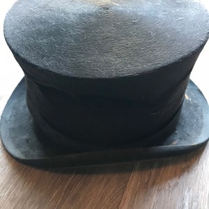 Top Hat/1800s Top Hat/victorian Top Hat/charles Dickens Style Hat ...