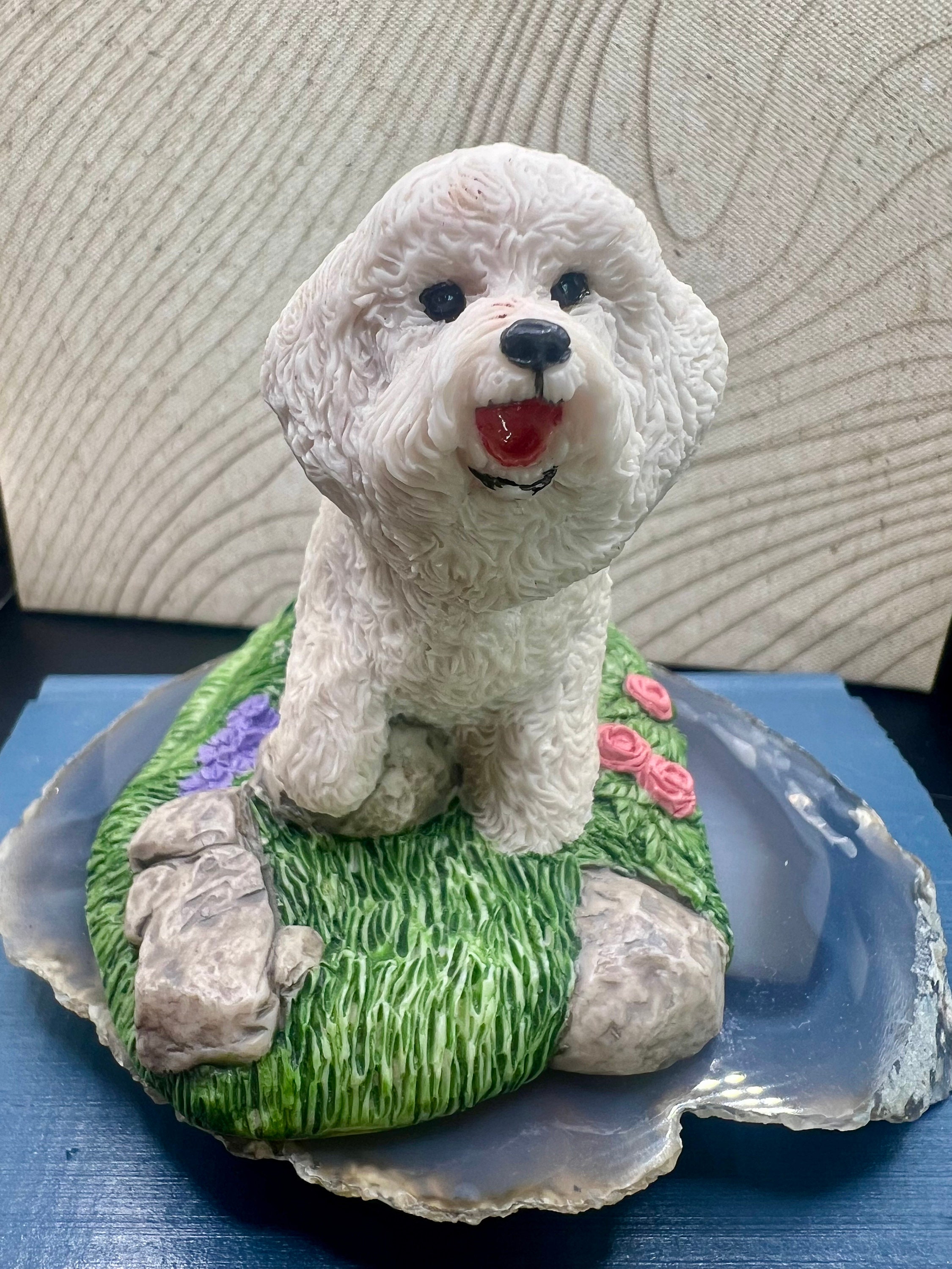 ヴィンテージ Earl Sherwan Charmstone 犬一点物