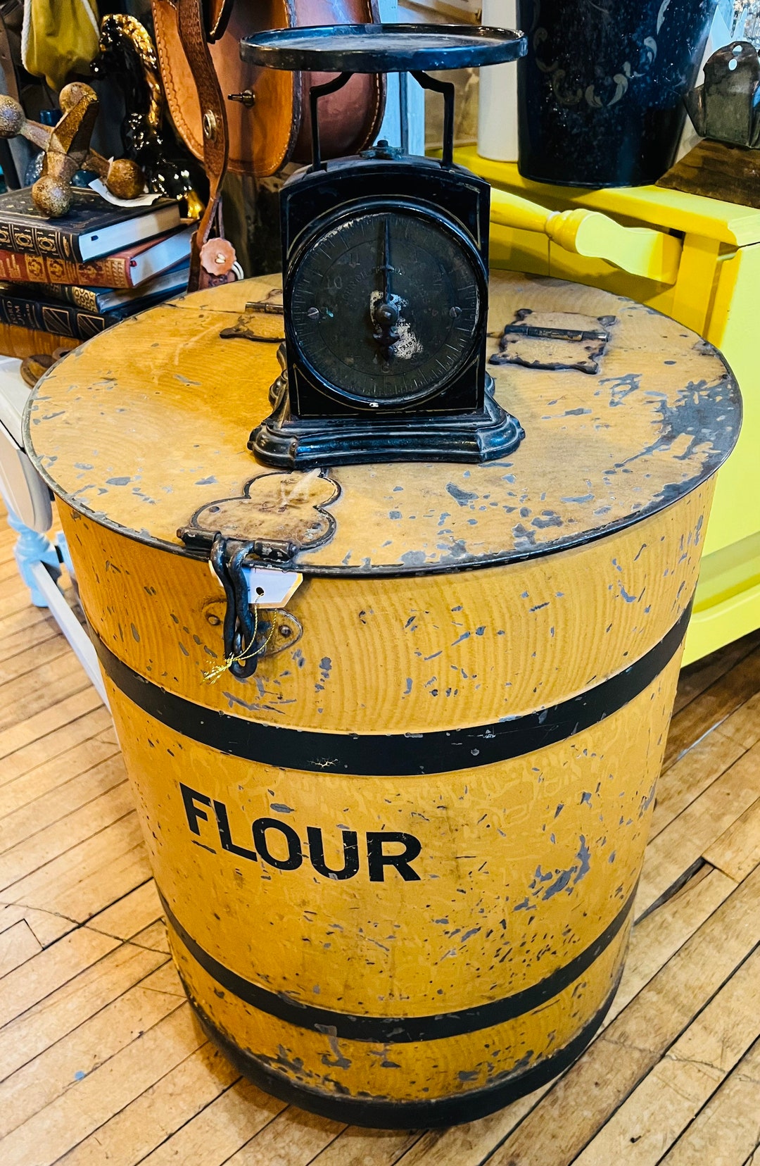 Antique Scale the Favorite Family Scale Tabletop Scale Cast Etsy