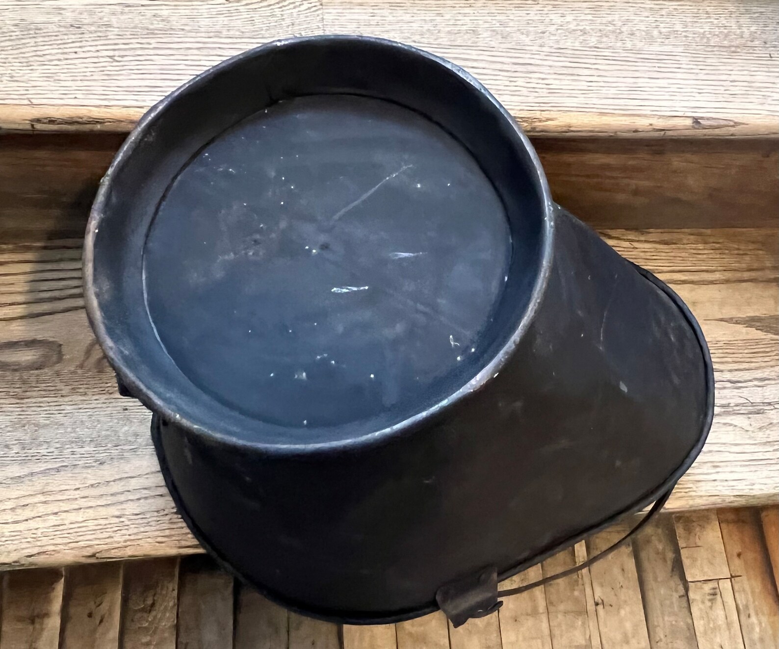 Vintage Coal Ash Bucket/primitive Fireplace Bucket Ash Etsy