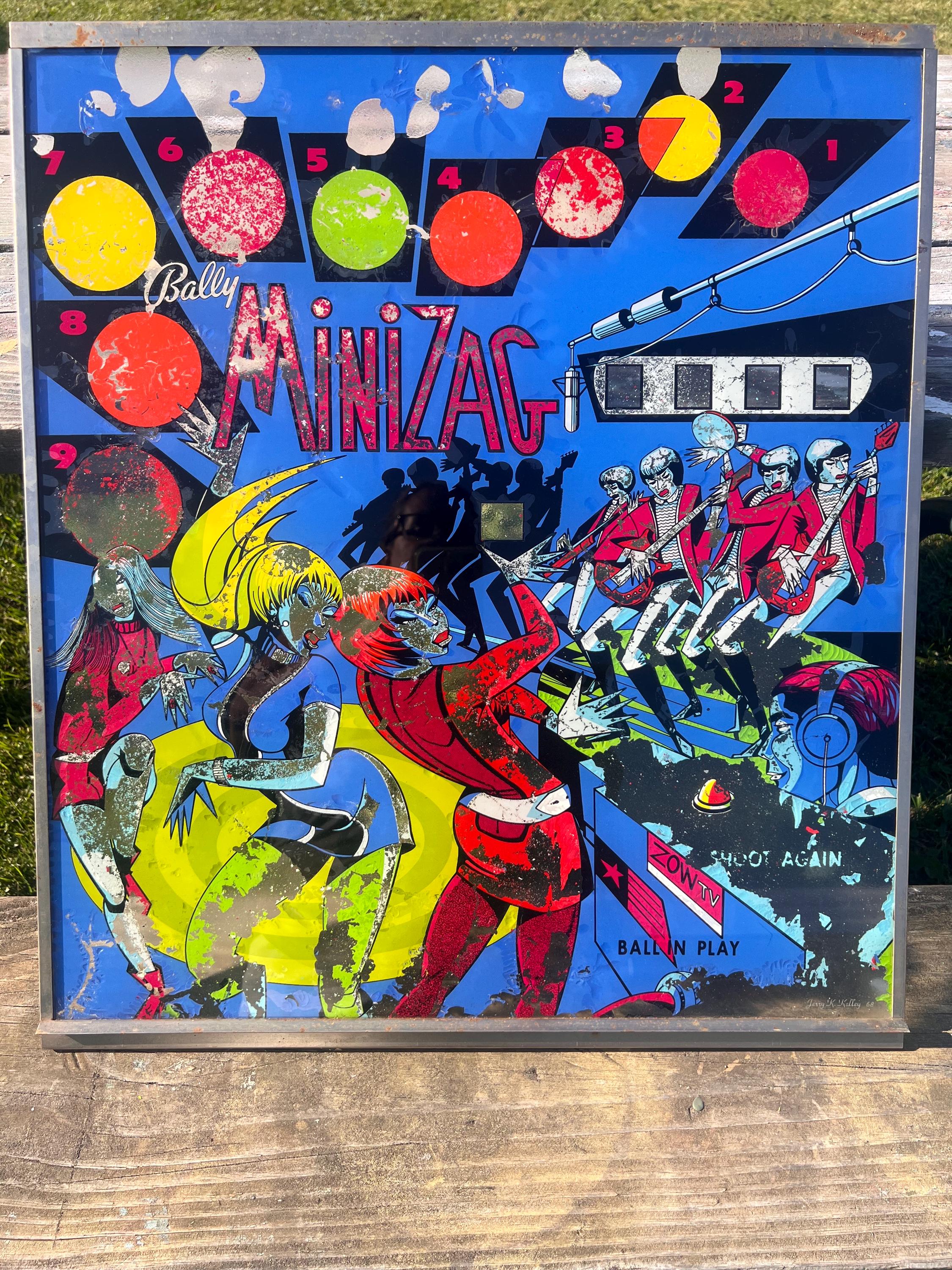 Pinball Back Glass - Etsy