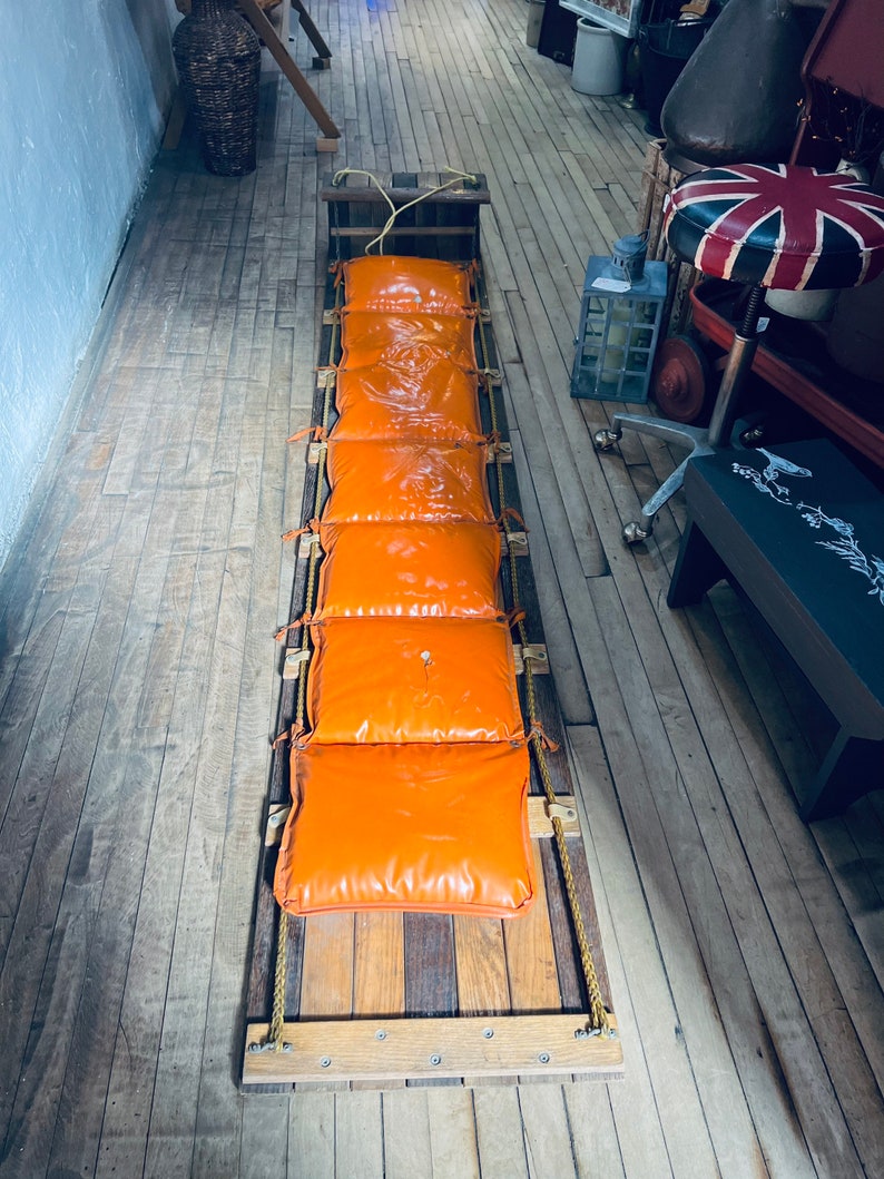 Vintage Adirondack Toboggan Vintage Sleds Toboggans Cabin Etsy