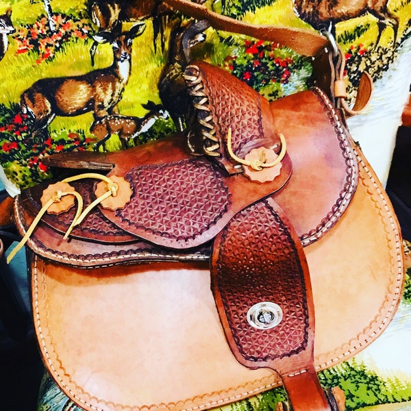 Horse Saddle Purse Etsy