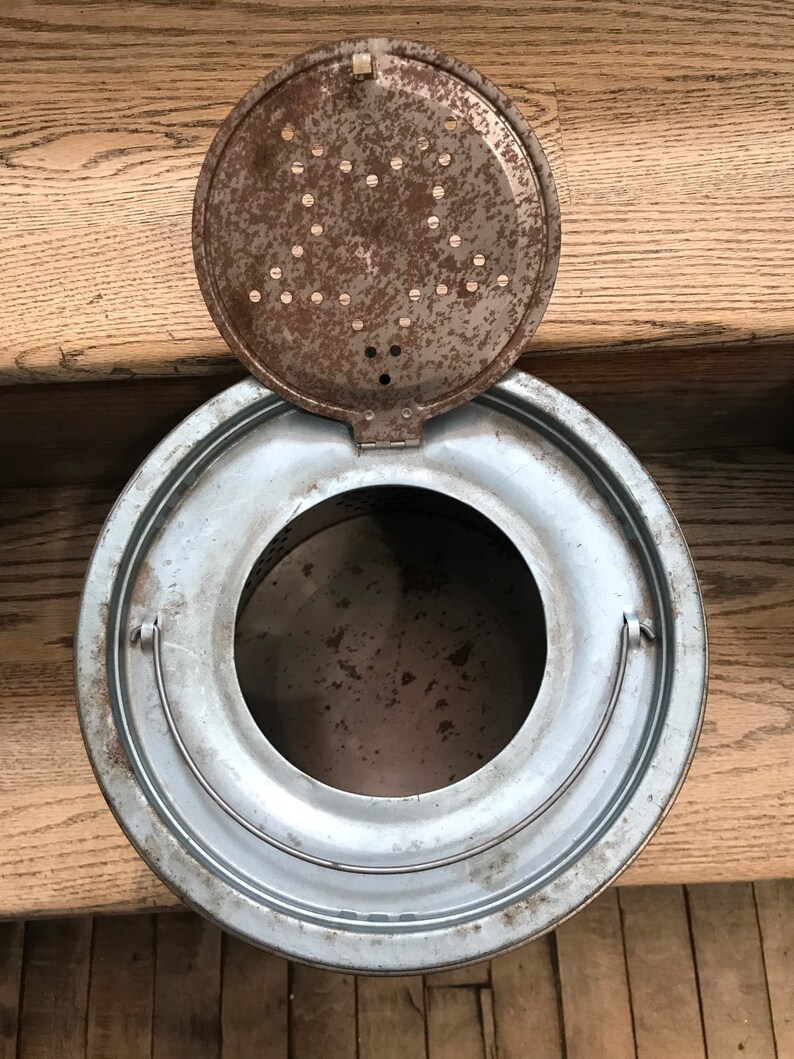 Vintage Frabills Blue Waters Minnow Bucket Floating Minnow Etsy