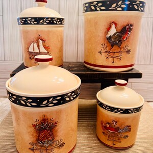 Susan Winget Canister Set - Etsy