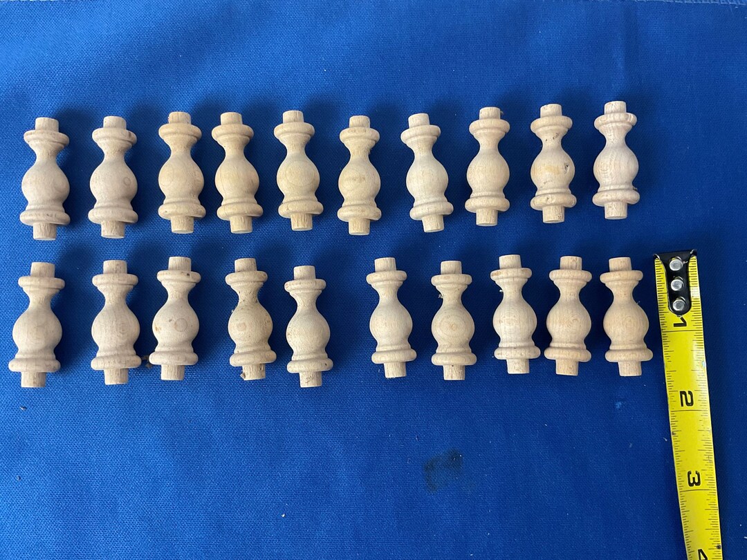 Wooden Spindles 1.5 Inch Crafts Home Décor Furniture Etsy