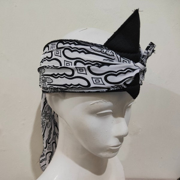 Totopong Bendo Blangkon Headband Sundanese Batik Ikat