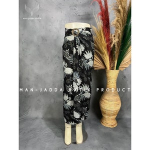 Ethnic Batik Wrap Skirt, Batik Pattern Skirt, Wrap Skirt, Batik Skirt, Ethnic Batik, Ethnic Skirt, Bali Beach Skirt, Sarong Wrap Skirt