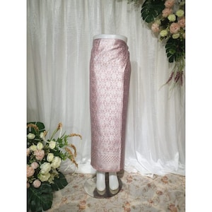 Ethnic Songket Wrap Skirt, Songket Pattern Skirt, Wrap Skirt, Batik Skirt, Ethnic Batik, Ethnic Skirt, Bali Beach Skirt, Sarong Wrap Skirt