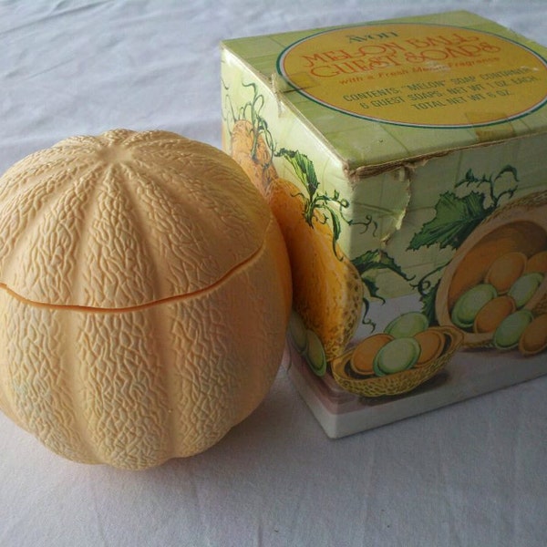 1973 Avon Melon Ball Guest Soaps