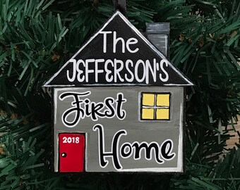 new house ornament new home ornament housewarming gift first house closing newlywed christmas gift house ornament etsy new house ornament new home ornament housewarming gift first house closing newlywed christmas gift house ornament etsy