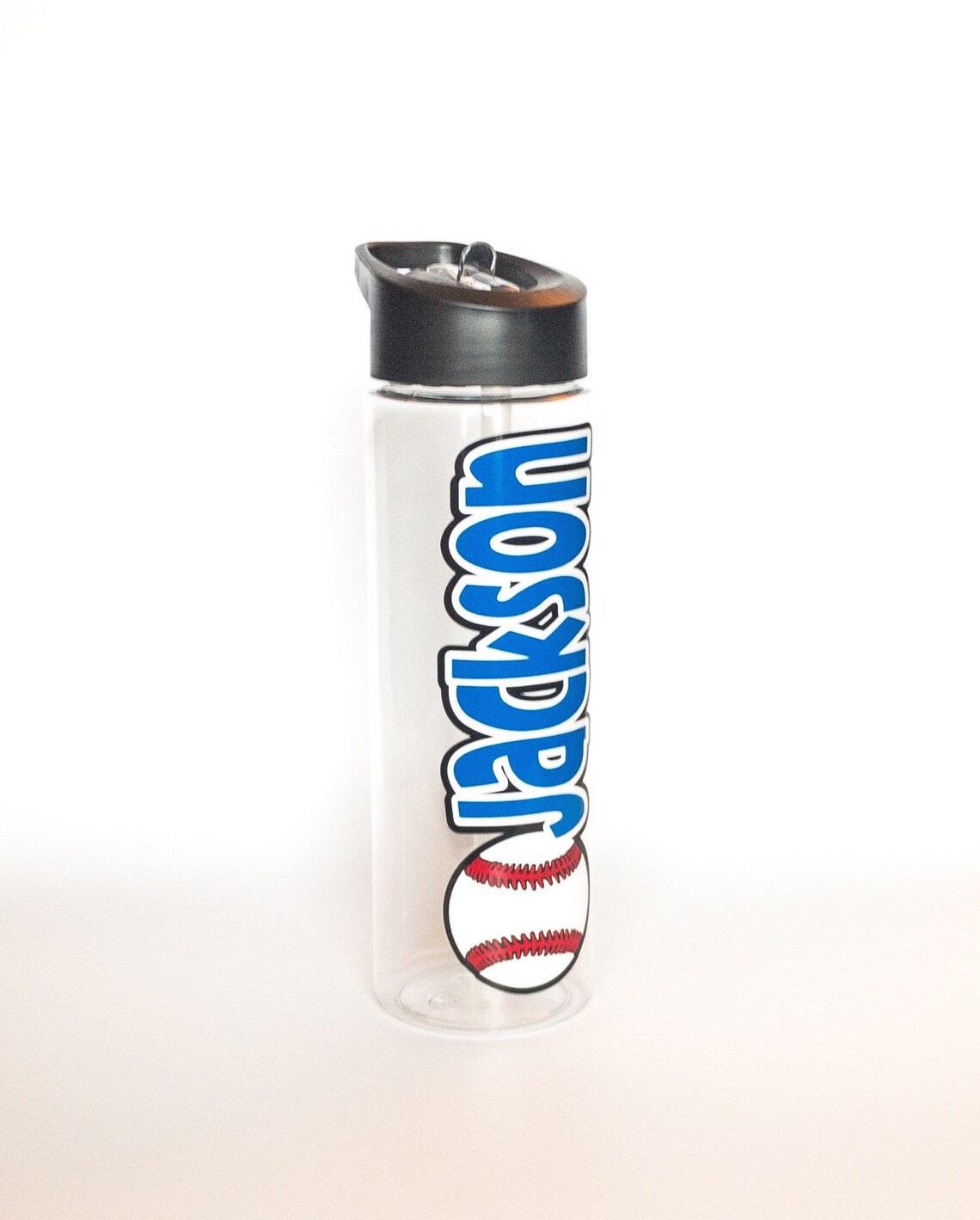 Baseball Water Bottle Custom Water Bottle Kids Baseball Etsy