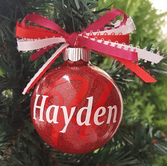 christmas ornaments personalized