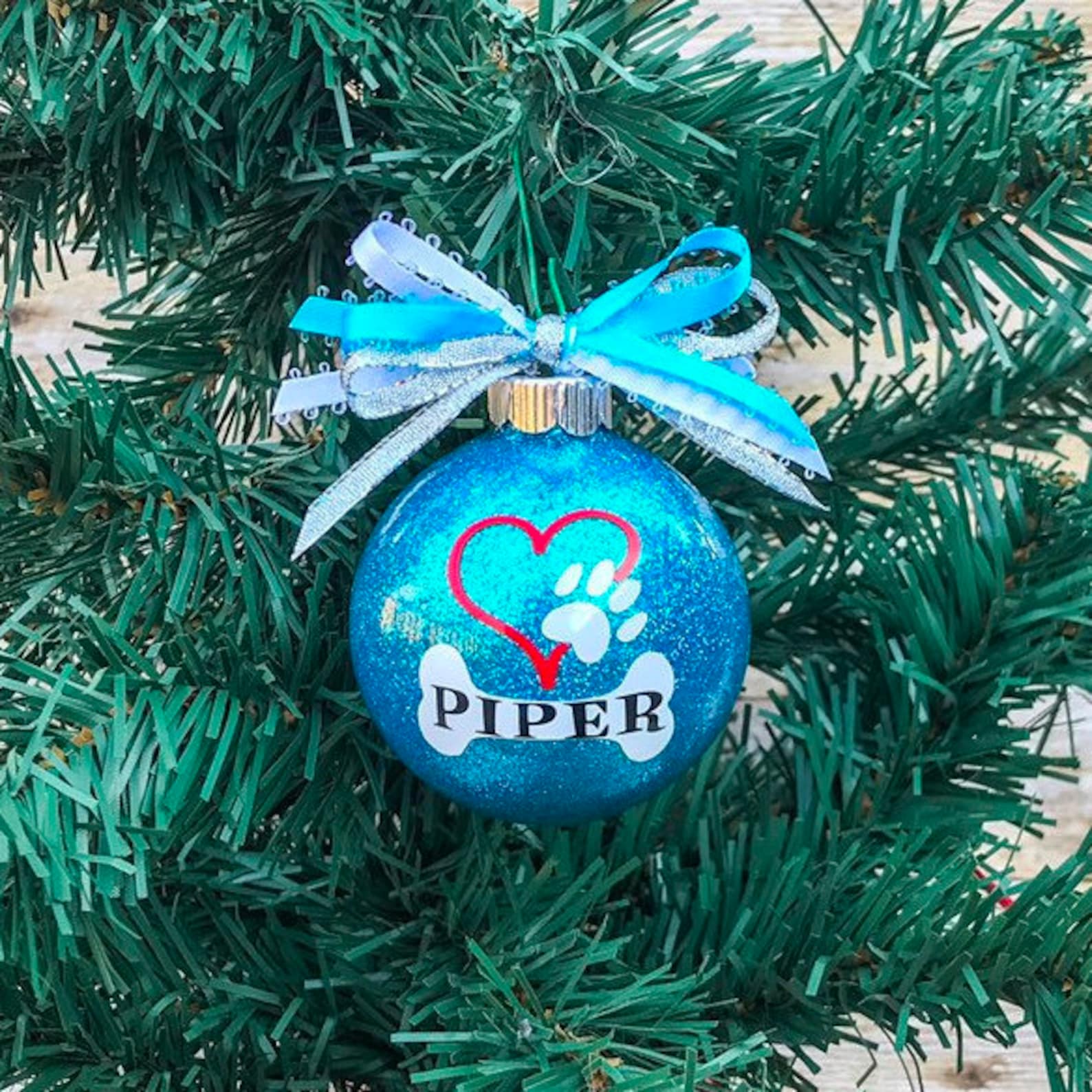 Custom Dog Ornament Pet Ornament Dog Ornament Personalized Etsy UK