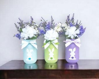 Easter Decorations, Easter Decor, Easter Table Decor, Easter Gifts, Easter Gift Adult, Easter Mantel Decor, Pastel Easter Decor, Bunny Decor