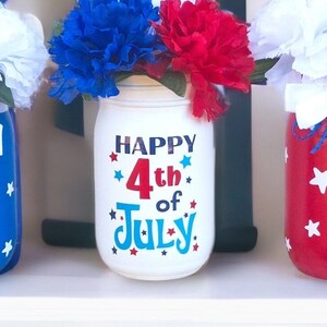 4th Of July, July 4th Centerpiece, 4th Of July Decor, July 4th Decorations, Patriotic Decor, July 4th Decor, Fourth Of July, USA Decor 画像 3