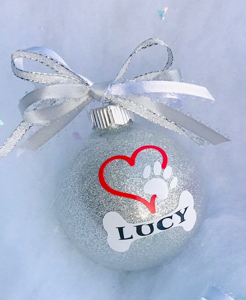 Custom Dog Ornament Pet Ornament Dog Ornament Personalized Etsy UK