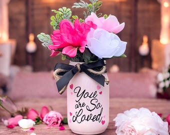 Valentine’s Day Mason Jar Decor: Special Gift for Her or Best Friend