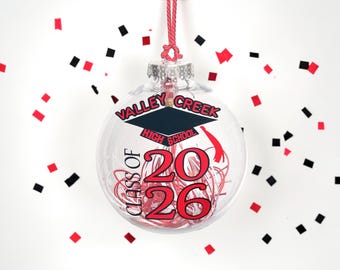 Graduation Gift for Her College or High School Personalized Ornament