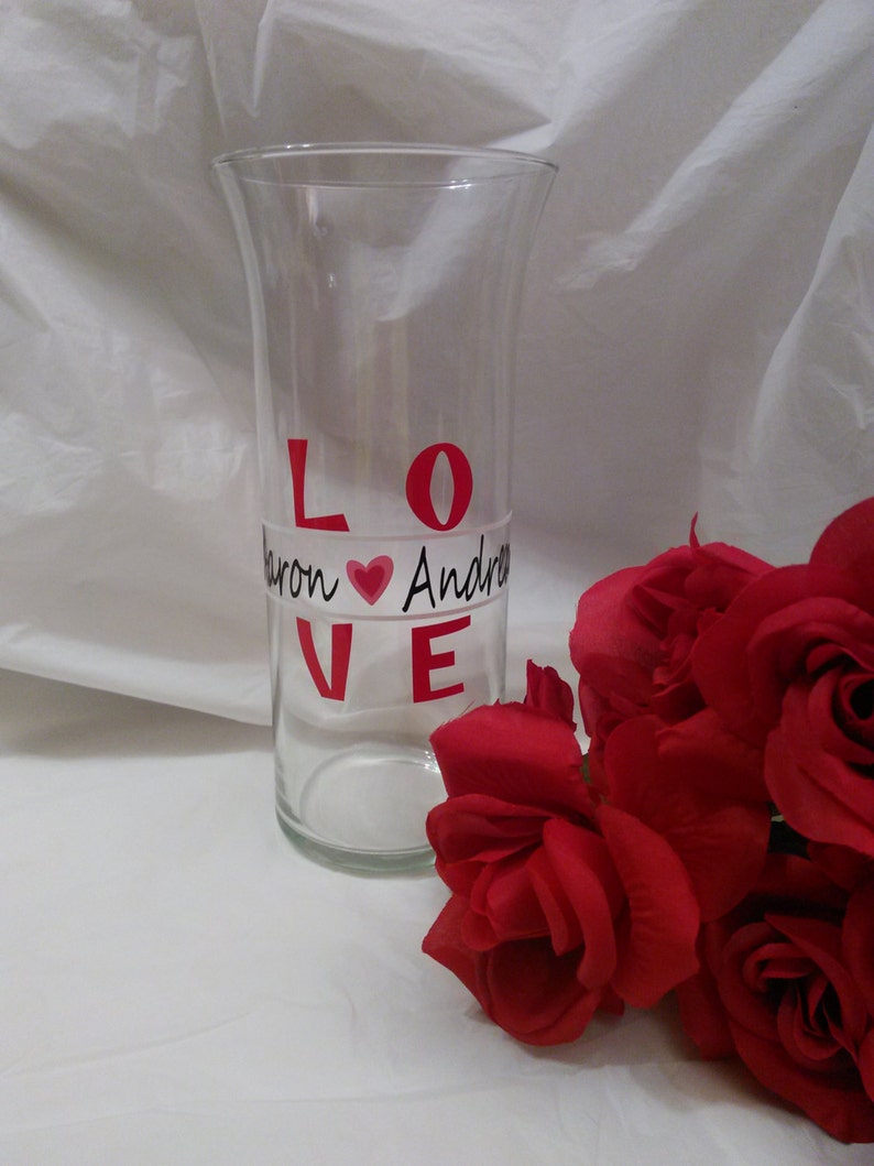 Valentines Day Gift For Her Valentines Day Vase Gift For Etsy