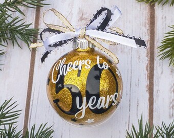 50th Birthday Gift for Men - 50th Birthday Ornament Gift for Husband - Christmas Gift for Dad