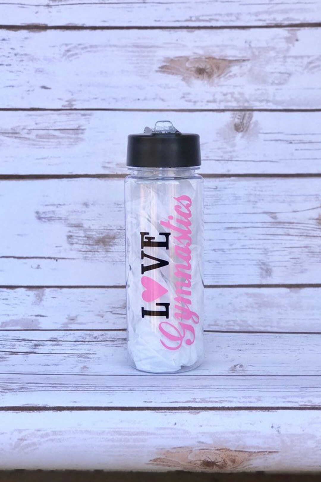 Gymnastics Water Bottle, Gymnastics Party, Gymnastics Party Favor, Kids ...