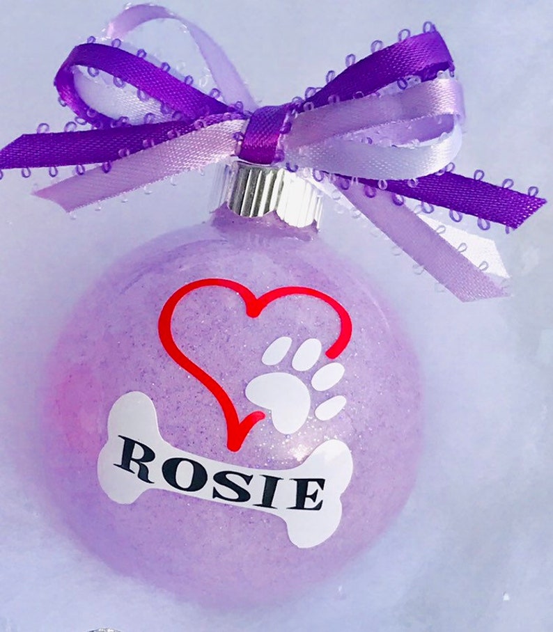 Custom Dog Ornament Pet Ornament Dog Ornament Personalized Etsy UK