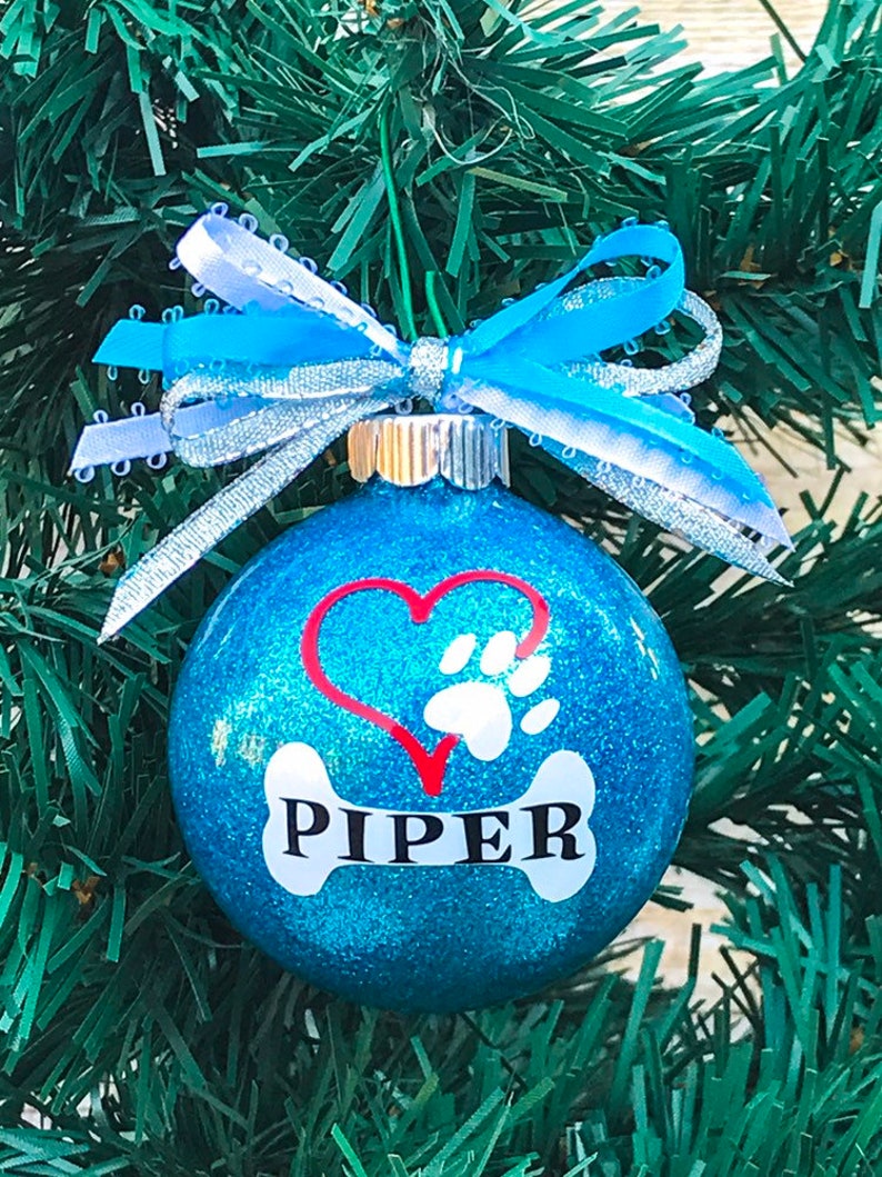 Custom Dog Ornament Pet Ornament Dog Ornament Personalized Etsy UK