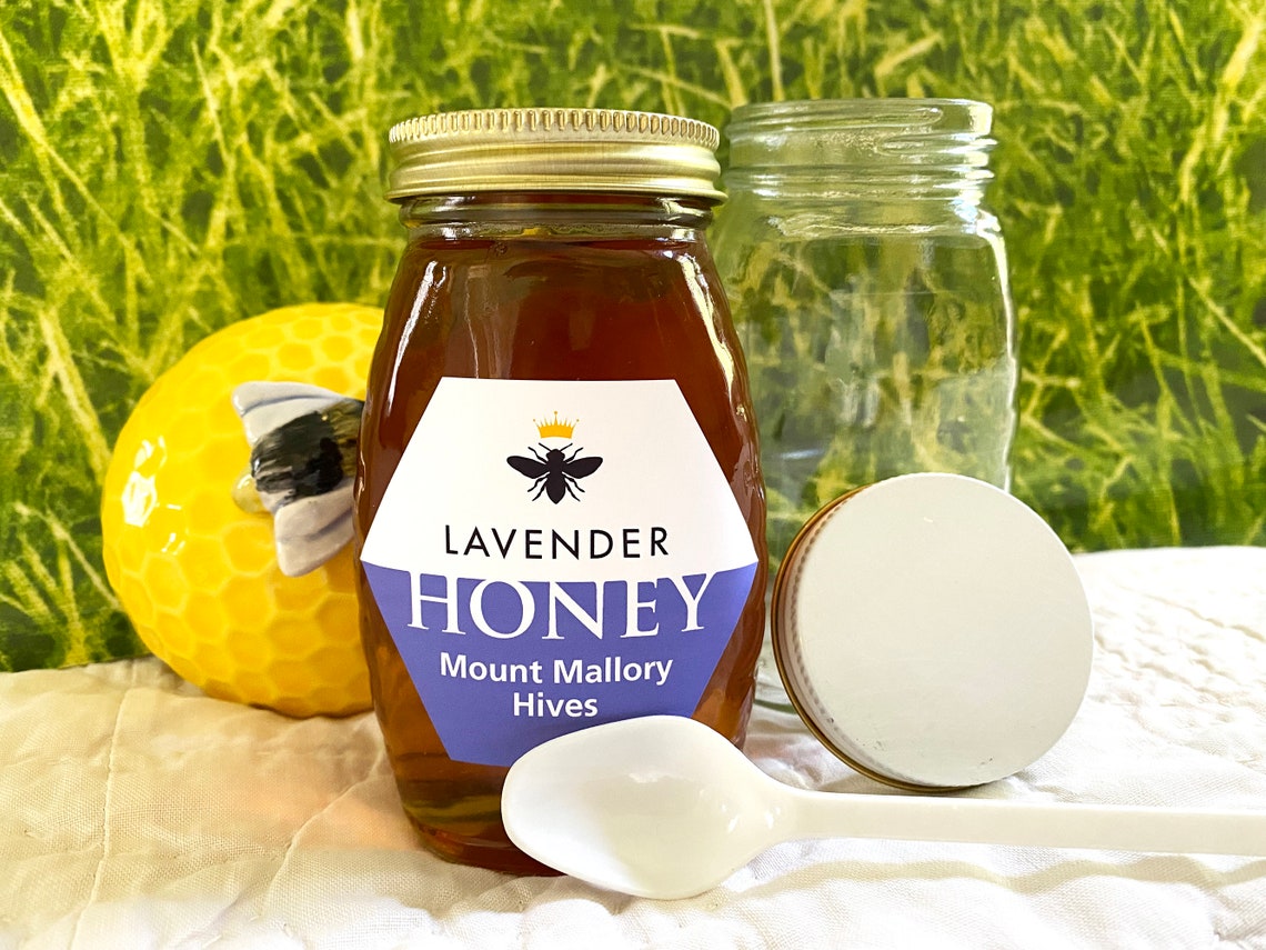 Hexagon Honey Jar Labels 2.1651 High X 2.5 Wide Etsy