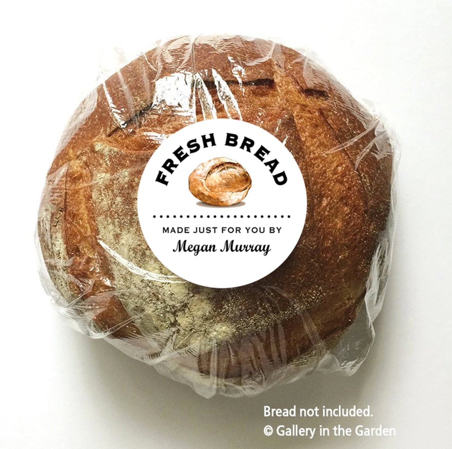 Bread Stickers Bakery Box Stickers Kitchen Labels Baguette Etsy