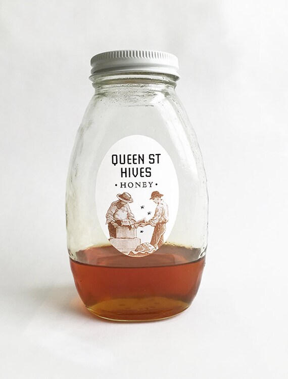 Honey Labels Beekeeping Supplies 15 Farm Market Stickers Etsy