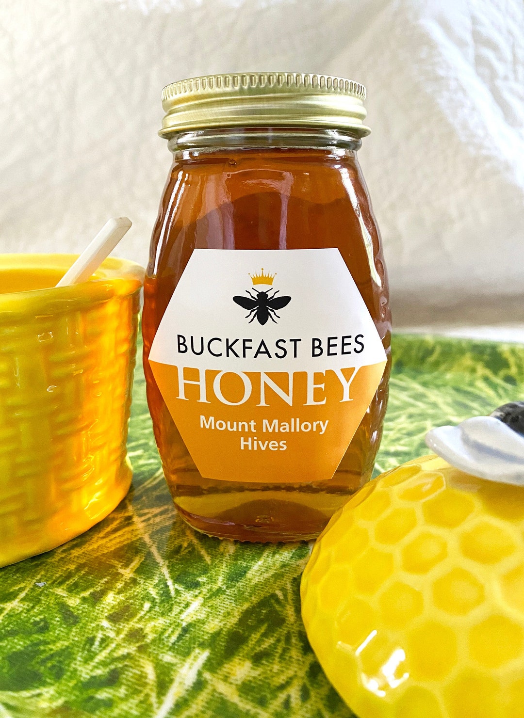 Hexagon Honey Jar Labels 2.1651 High X 2.5 Wide Etsy