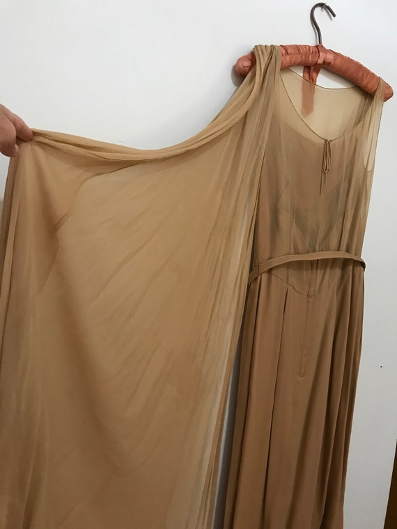 Vintage 50's Mid-Century Nude Sheer 3-Piece Illus… - image 3