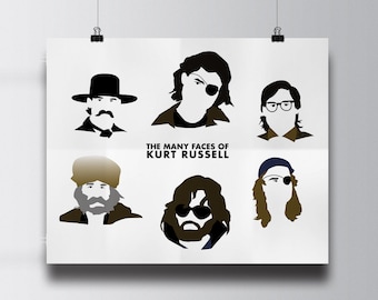 Kurt Russel Film Charakter Kunstdruck (Digital Download)